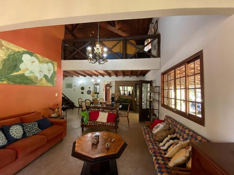 Lumiar Colonial Chalet: Riverside Retreat with Private Deck Exterior photo